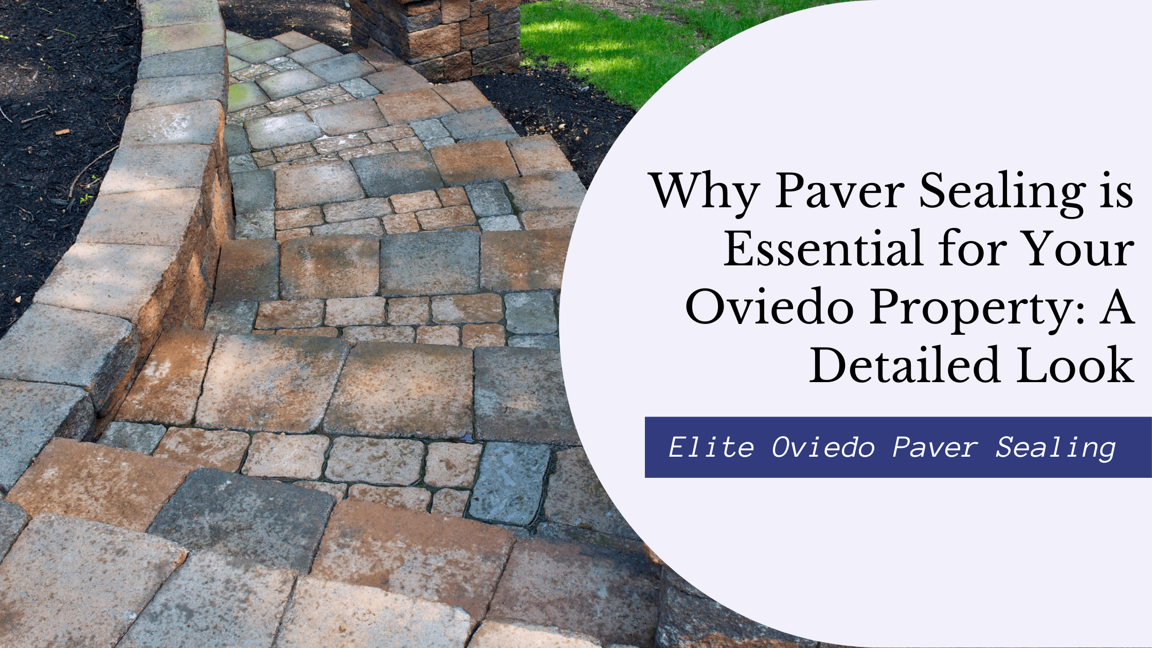 Why Paver Sealing is Essential for Your Oviedo Property A Detailed Look